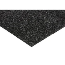 Kunstrasen Black 130x300cm schwarz