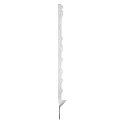 Kunststoffpfahl Titan Plus 110 cm weiß 5 Stück