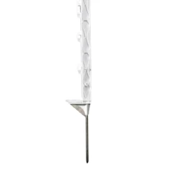 Kunststoffpfahl Titan Plus 110 cm weiß 5 Stück
