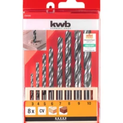 kwbHolzspiralbohrersatz 7 teilig