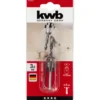 kwbHolzspiralbohrer-Set mit Aufstecksenker und Tiefenstop 3 teilig Durchmesser 3 mm