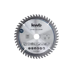 kwbPräzisions-Kreissägeblätter für Handkreissägen Durchmesser 160x20 mm
