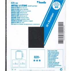 kwbSchleifgewebe Metall und Stahl Blauköper 230 x 280 mm K60