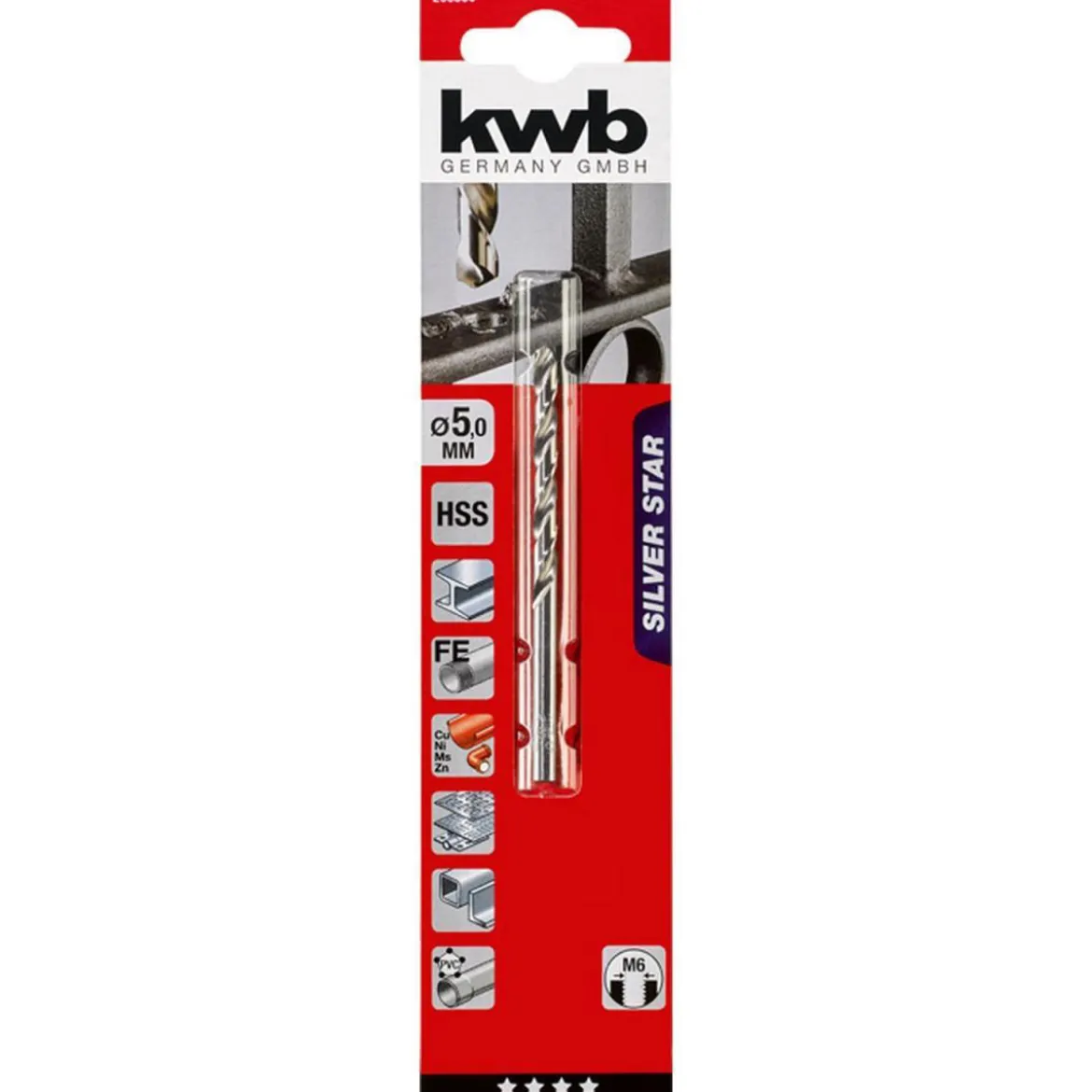 kwbSpiralbohrer Silver Star Durchmesser 5 mm