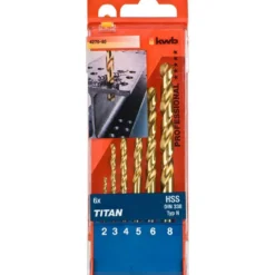 kwbSpiralbohrer Titan 6 teilig