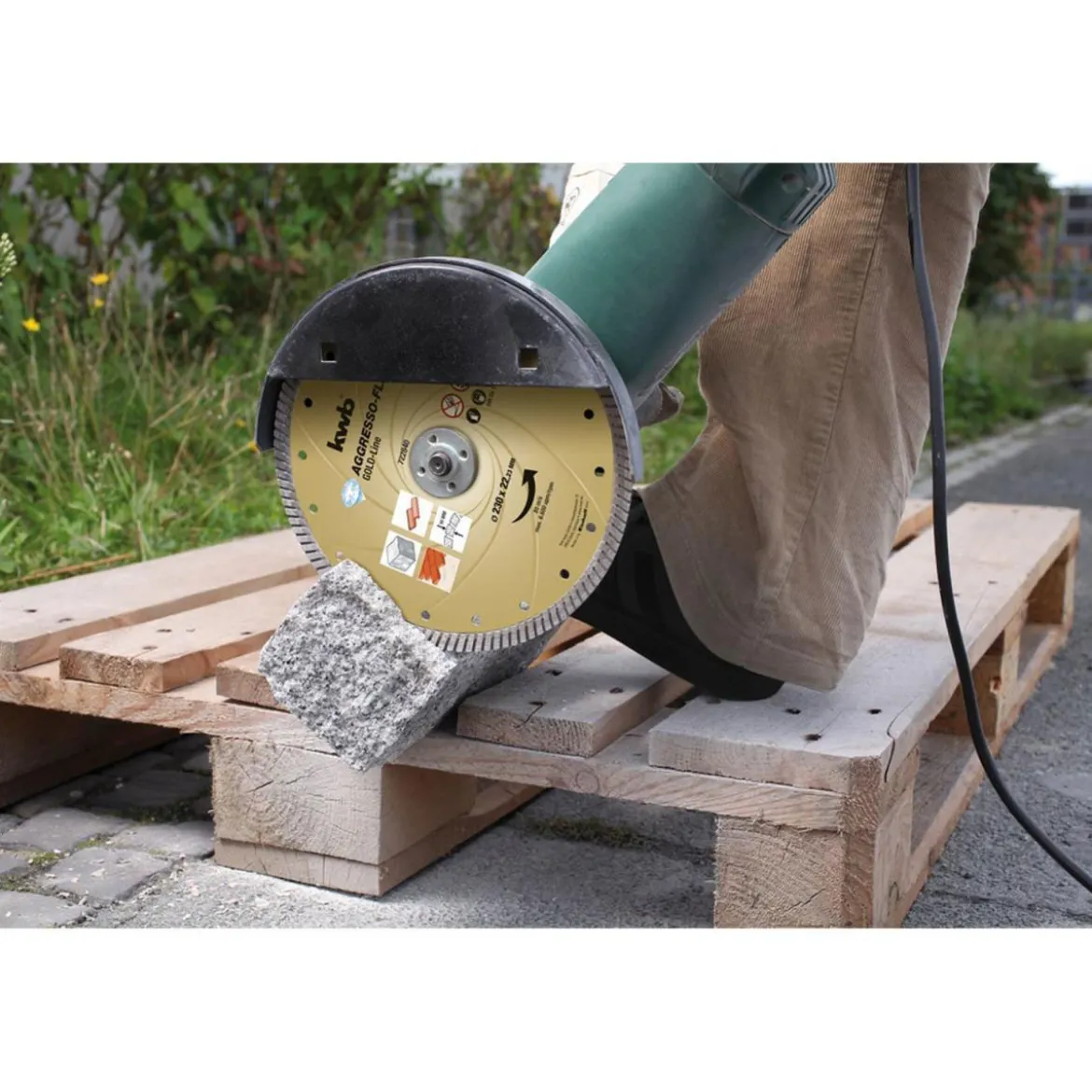 kwbTrennscheiben Aggreso-Flex Gold-Line Diamant Durchmesser 115 mm