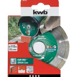 kwbTrennscheiben Diamant Cut-Fix Green-Line Durchmesser 115 mm