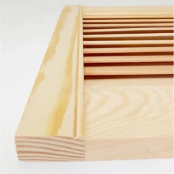 Lamellentür 39,5 x 59,4 x 2 cm Kiefer massiv