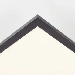 LED-Deckenleuchte Jacinda schwarz 80 x 40 cm