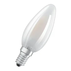LED Kerze E14 136lm 2.700K 15 WErsatz warmweiss Filament matt