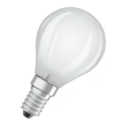 LED Tropfen E14 470lm 2.700K 40 WErsatz warmweiss Filament matt