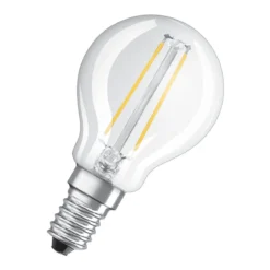 LED Tropfen E14 136lm 2.700K 15 WErsatz warmweiss Filament klar