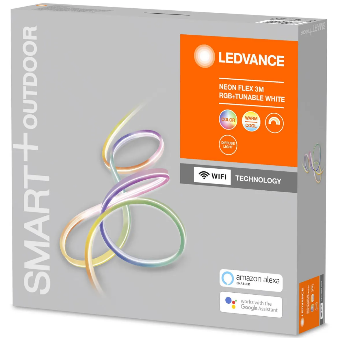 Ledvance SMART+ Deckenleuchte Neon Flex 3 m mehrfarbig
