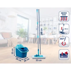 Leifheit Reinigungs-Set „Power Clean“