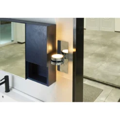Lightme Badleuchte Aqua IP 44 Up und Down Chrom