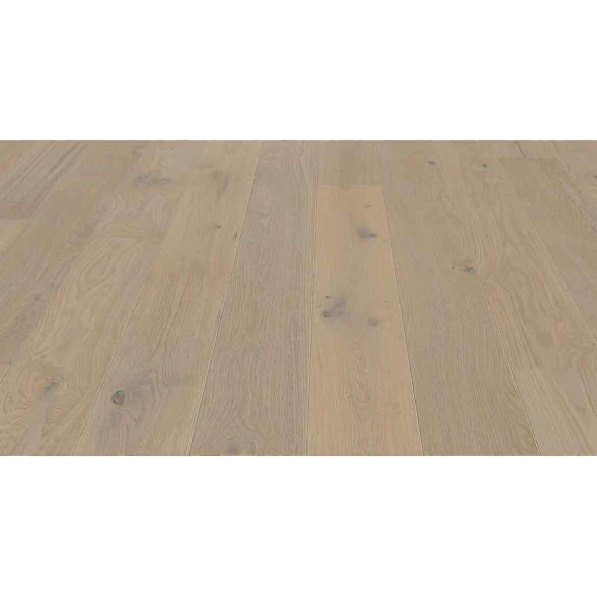 Living by HARO Parkett Landhausdiele 12mm 2V Eiche grey strukturiert Naturöl