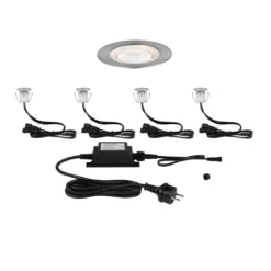 L+L Set BodenEBL 4x0,5W IP67 3000K 12V
