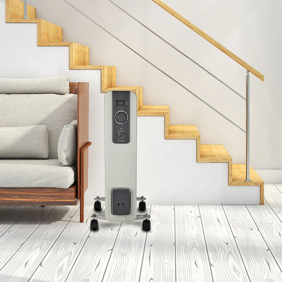 Ölradiator 2000 W