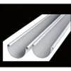 Marley Dachrinne RG 100 Kunststoff halbrund 2m grau
