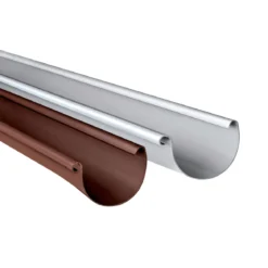 Marley Dachrinne RG 100 Kunststoff halbrund 2m braun