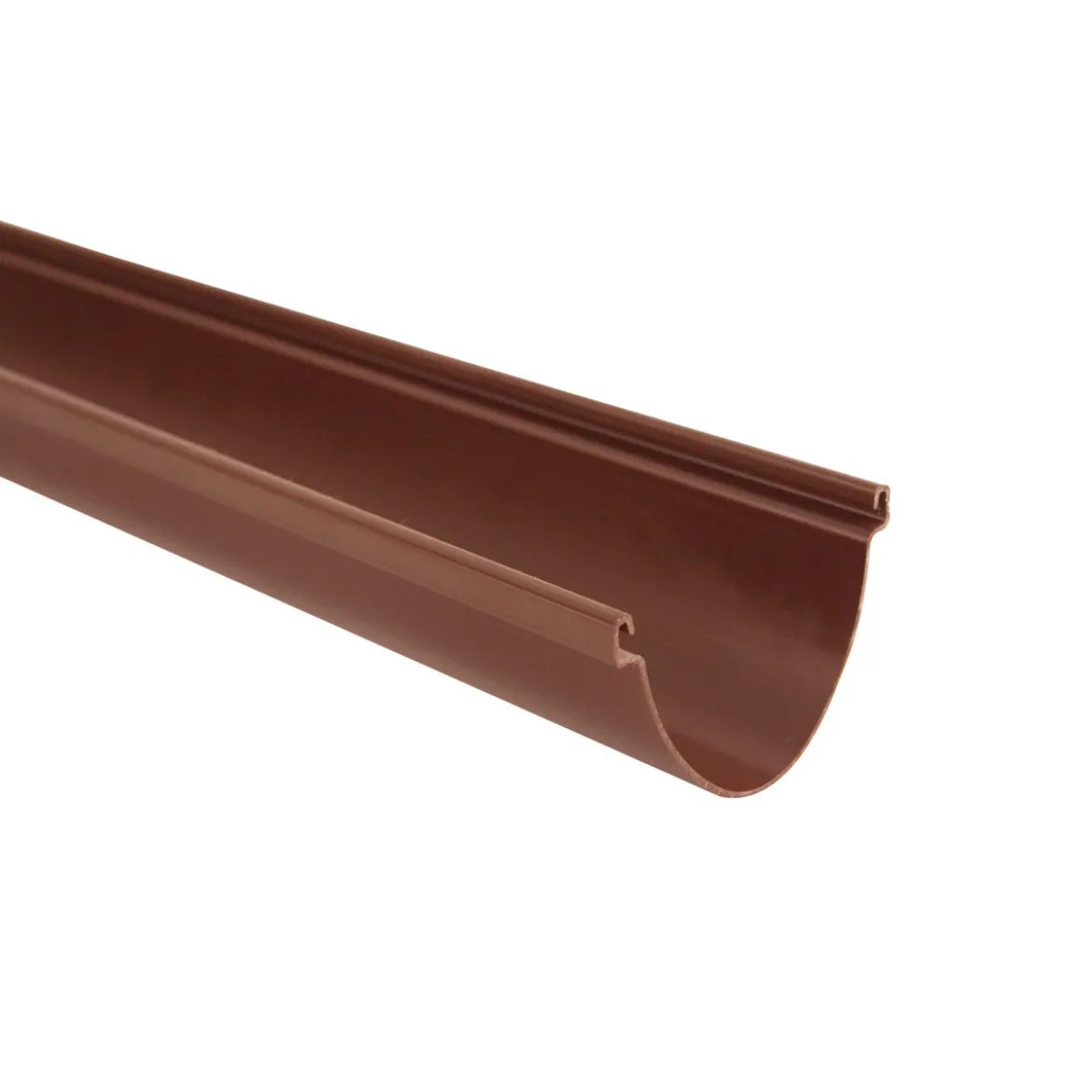 Marley Duplex-Dachrinne braun 300 cm