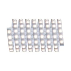 MaxLED 500 Basisset 3m RGBW IP44 Cover3000K 36W 230/24V 60VA Silber Kst