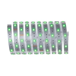 MaxLED 250 Basisset 3m RGBW IP20 3000K20W 230/24V 24VA Silber
