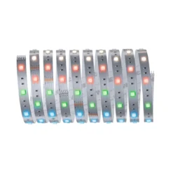 MaxLED 250 Basisset 3m RGBW IP20 3000K20W 230/24V 24VA Silber