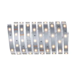 MaxLED 250 Basisset 3m Warmweiss IP202700K 12W 230/24V Silber
