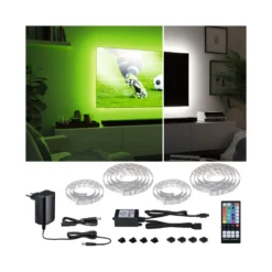 MaxLED 250 Comfort Sets TV 65 RGBW 3000K22W 230/24V Silber Kst
