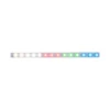 MaxLED 500 Stripe 1m RGBW IP44 Cover3000K 12W 24V Silber Kst