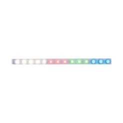 MaxLED 500 Stripe 1m RGBW IP44 Cover3000K 12W 24V Silber Kst