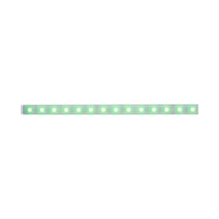 MaxLED 500 Stripe 1m RGBW IP44 Cover3000K 12W 24V Silber Kst