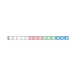MaxLED 500 Stripe 1m RGBW IP44 Cover3000K 12W 24V Silber Kst