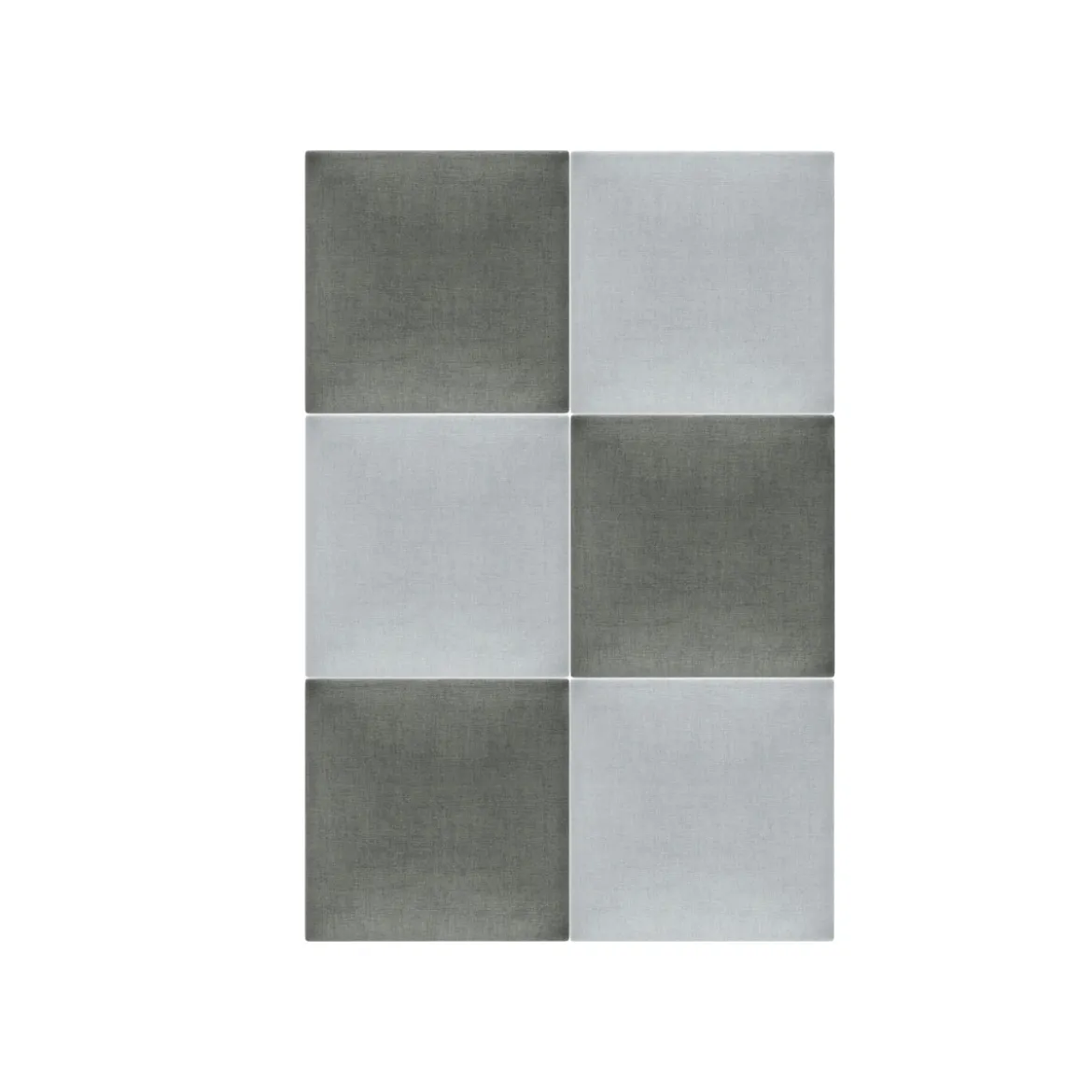 Mollis Palsterpaneele 30x30 cm hellgrau