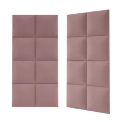 Mollis Polsterpaneele altrosa 30 x 30 cm