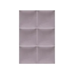 Mollis Polsterpaneele rosa 30 x 30 cm