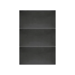 Mollis Polsterpaneele schwarz-grau 60 x 30 cm