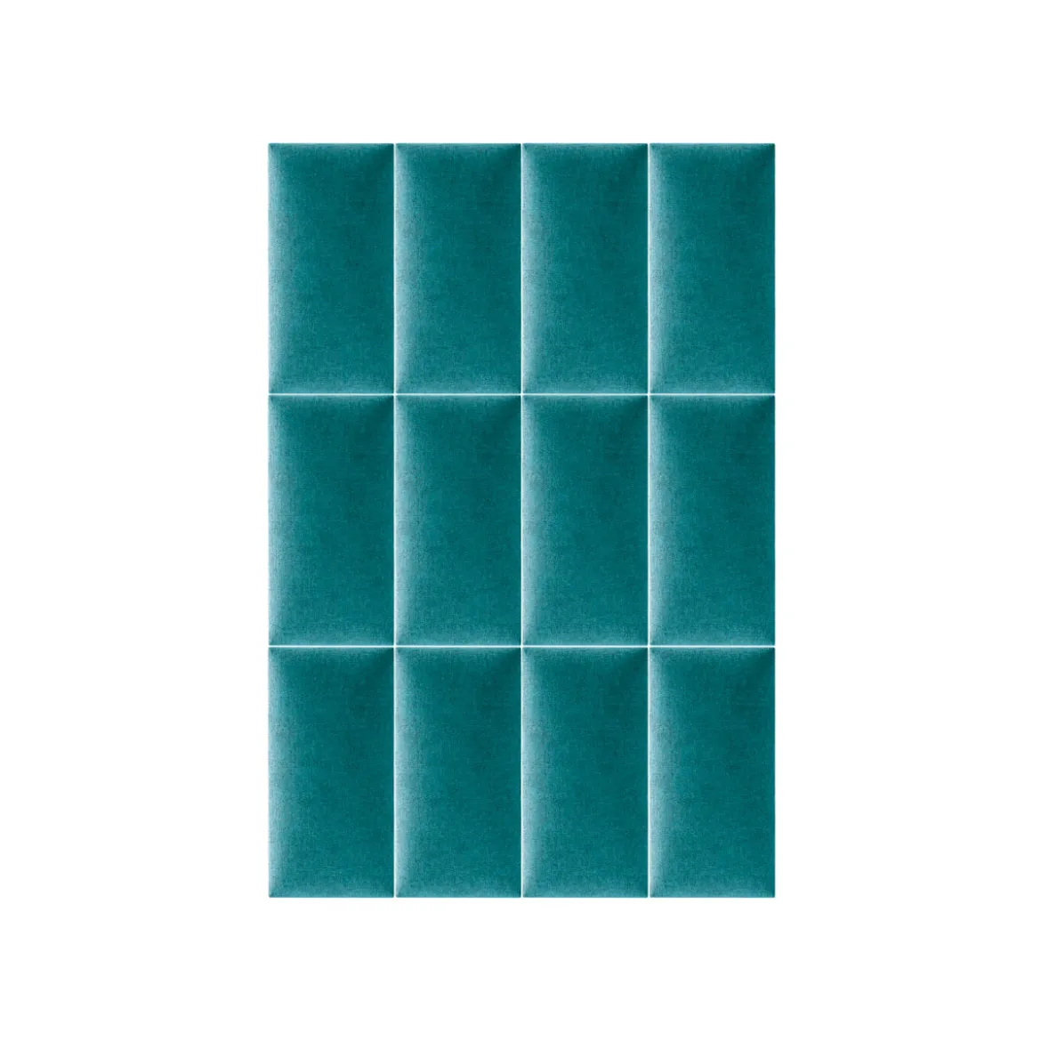 Mollis Polsterpaneel 30x15 cm türkis