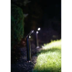 Mr. Beams Wegeleuchten MB592 2er-Set kabellos braun