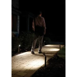 Mr. Beams Wegeleuchten MB592 2er-Set kabellos braun