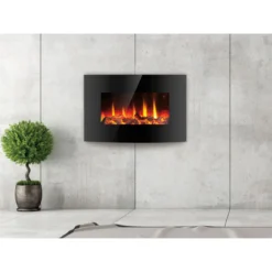 MyFireTool Elektrischer Wandkamin mit Fernbedienung inkl Batterien