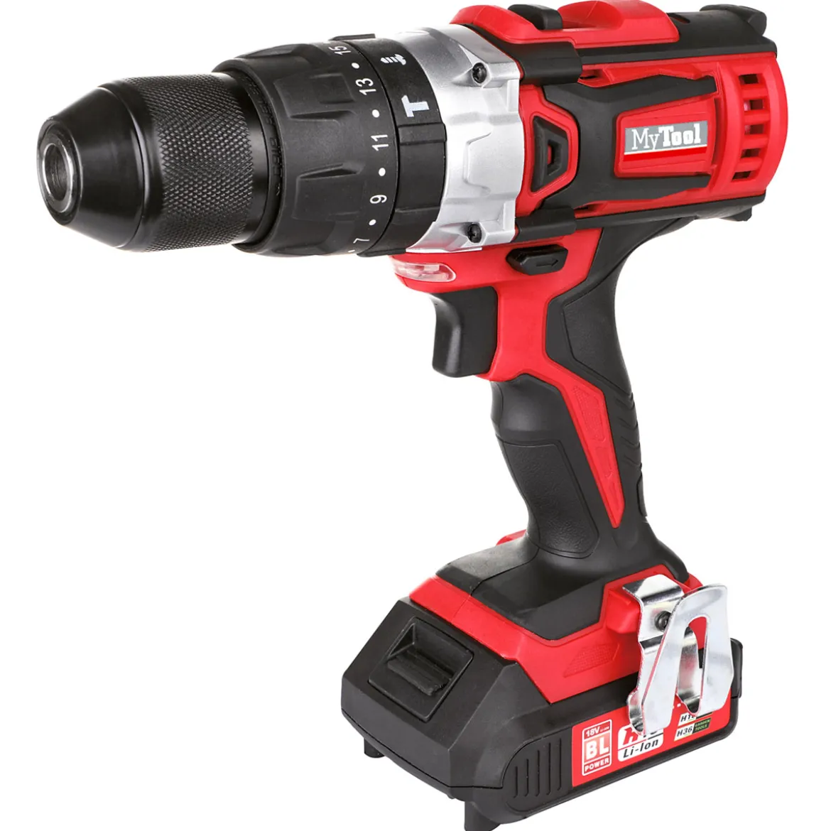MyTool Akku-Bohrschrauber-Set Basic 4-teilig