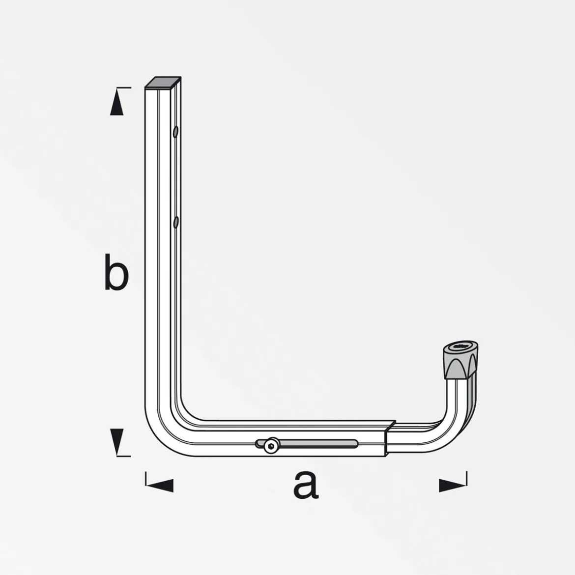 MyTool Blumenkastenhalter blank