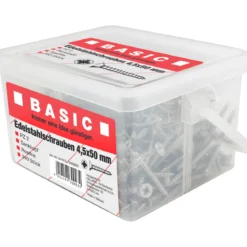 MyToolEdelstahlschraube 4,5 x 50 mm 240 Stück im Eimer