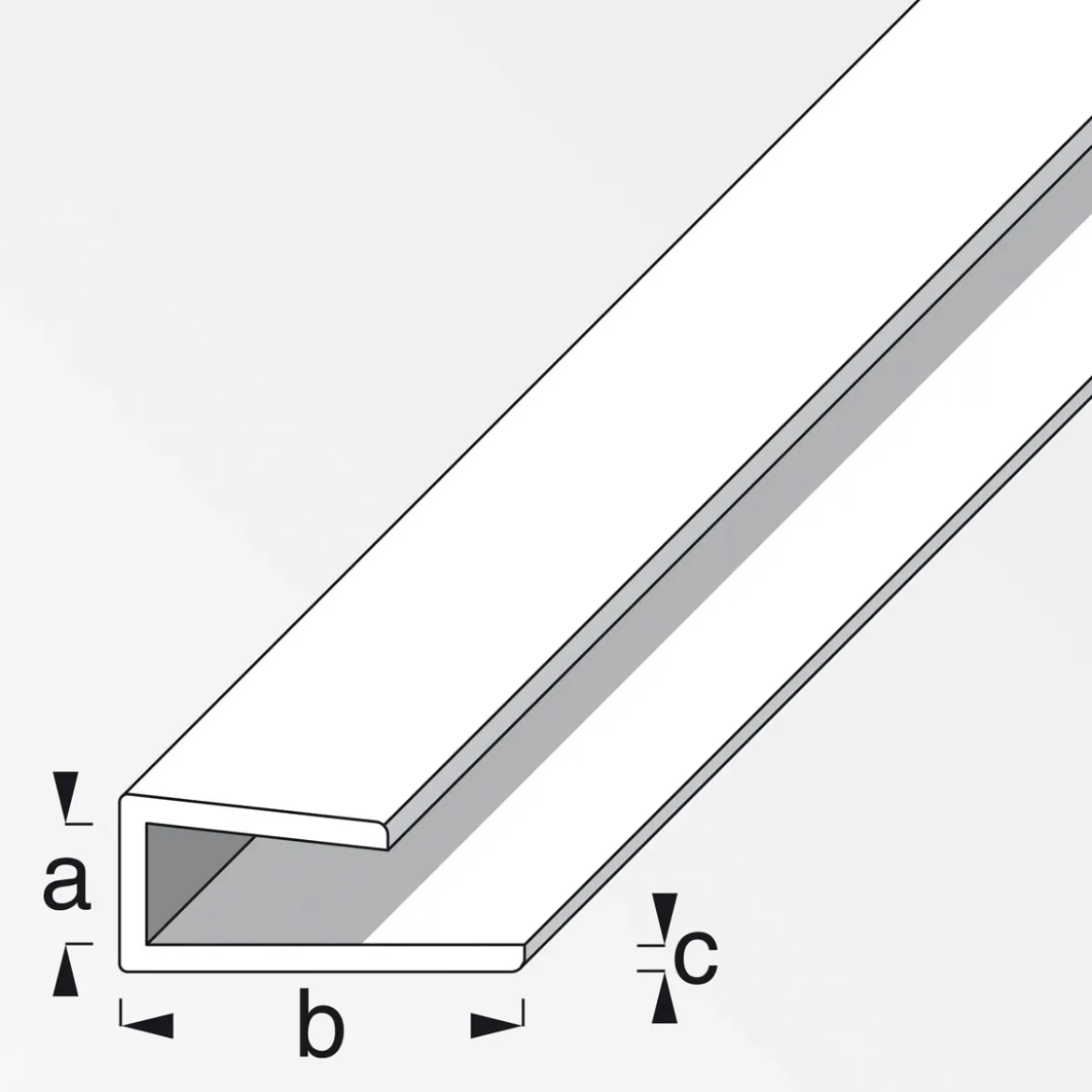 MyTool Einfassprofil 3,5 mm 1m weiß