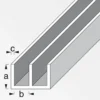 MyTool Führungsschienenprofil 6 x 15,9 x 6 cm 1m unten