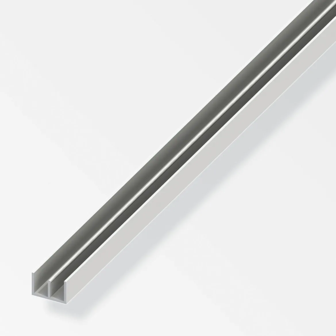 MyTool Führungsschienenprofil oben 10 x 18 x 10 mm 1mweiß