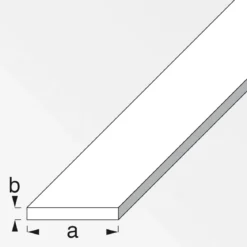 MyTool Flachstange 40 x 3 cm 1m silber