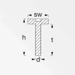 MyTool Justierfuß M8 schwarz